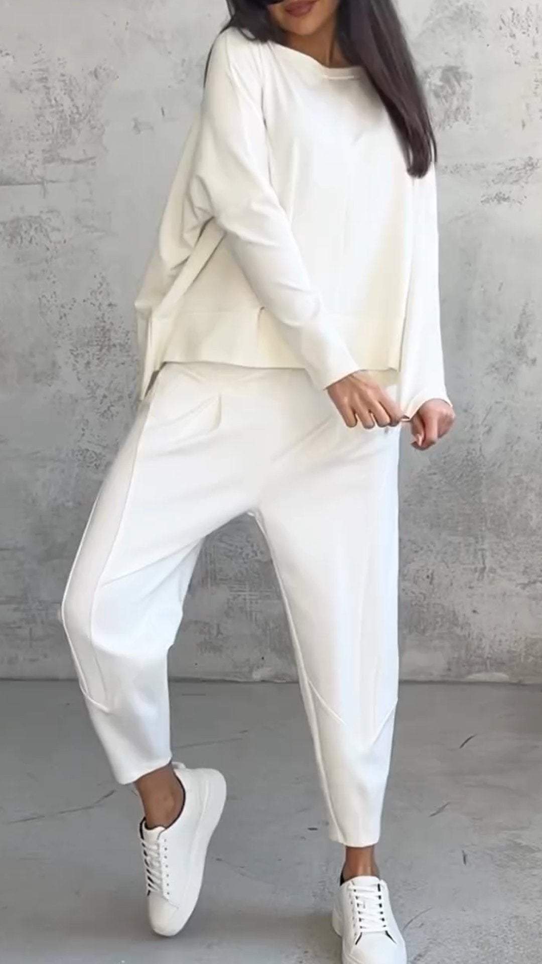 Adrianne - Ensemble pantalon et manches longues