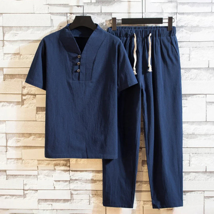 Marcel - Camicia di lino & pantaloni per uomini