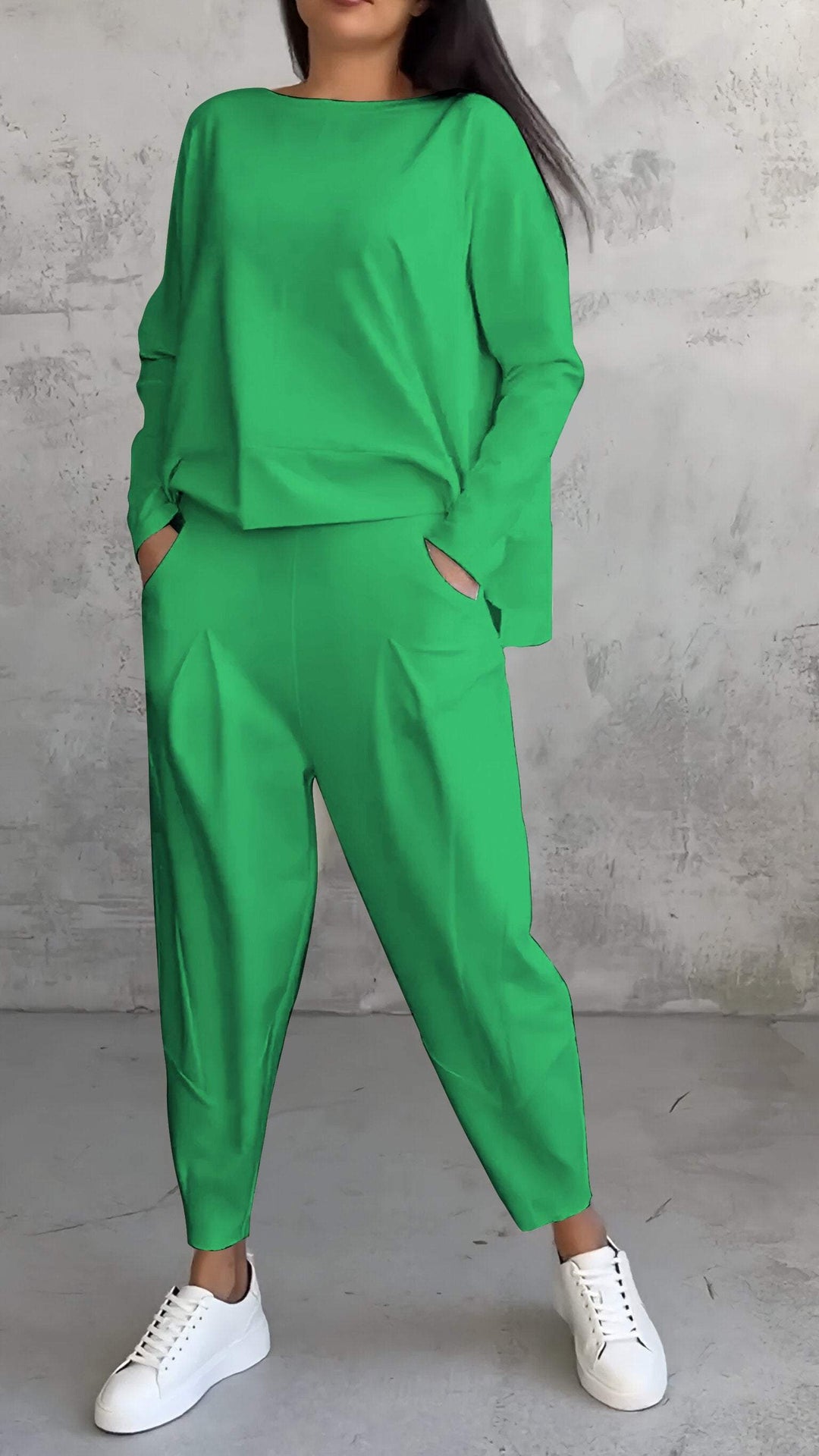Adrianne - Ensemble pantalon et manches longues