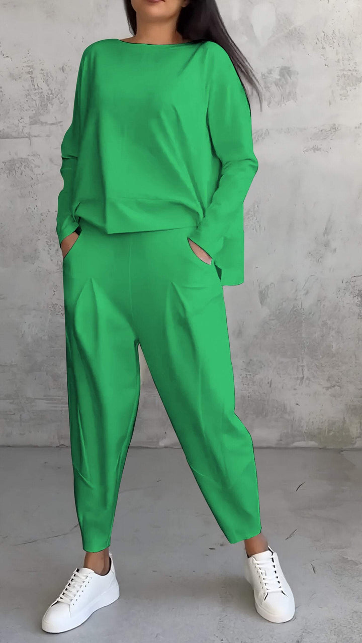 Adrianne - Ensemble pantalon et manches longues