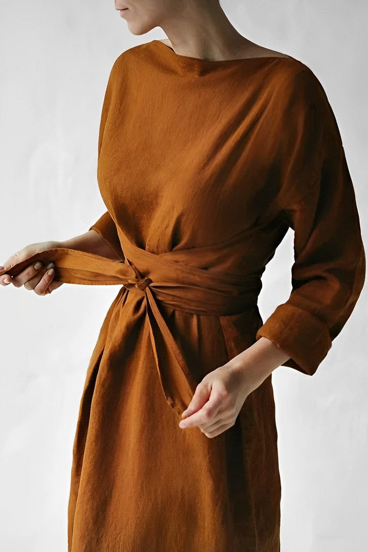 Inès Lavigne - artystycznie stylowa sukienka