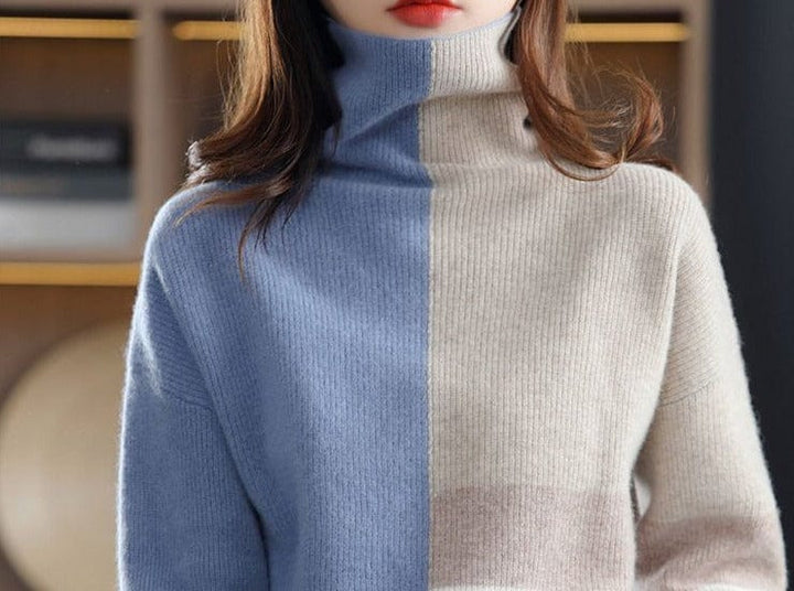 Iris A'leurs - Stylischer Winter Rollkragenpullover