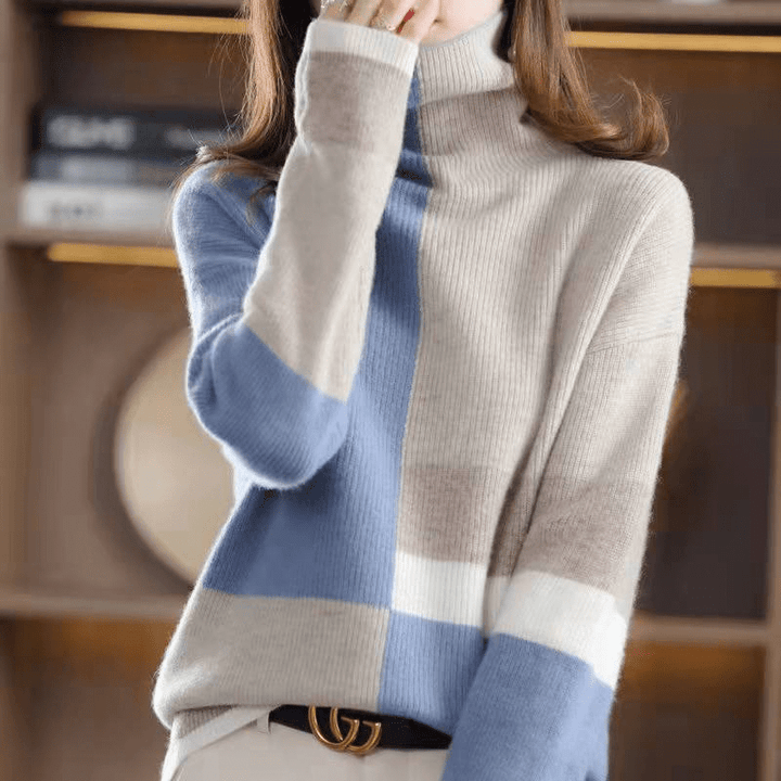Iris A'leurs - Stylischer Winter Rollkragenpullover