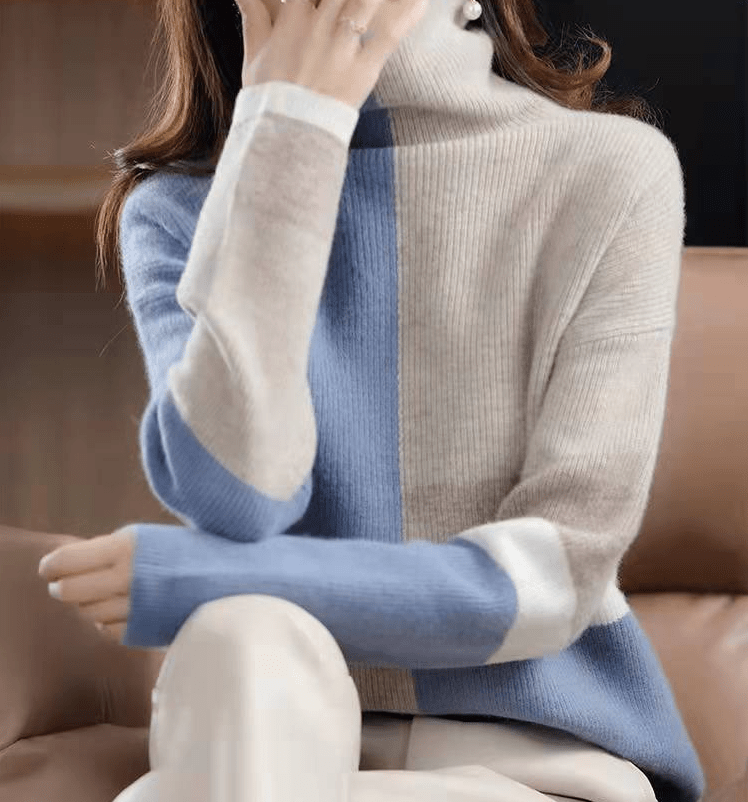 Iris A'leurs - Stylischer Winter Rollkragenpullover