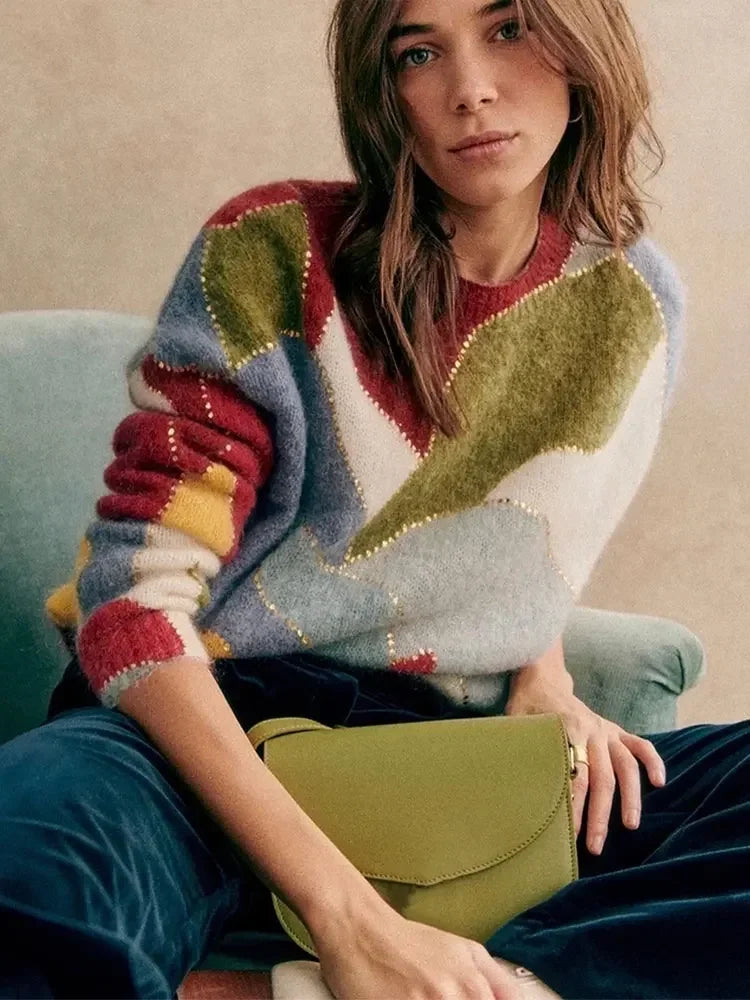 Elida - Pull multicolore