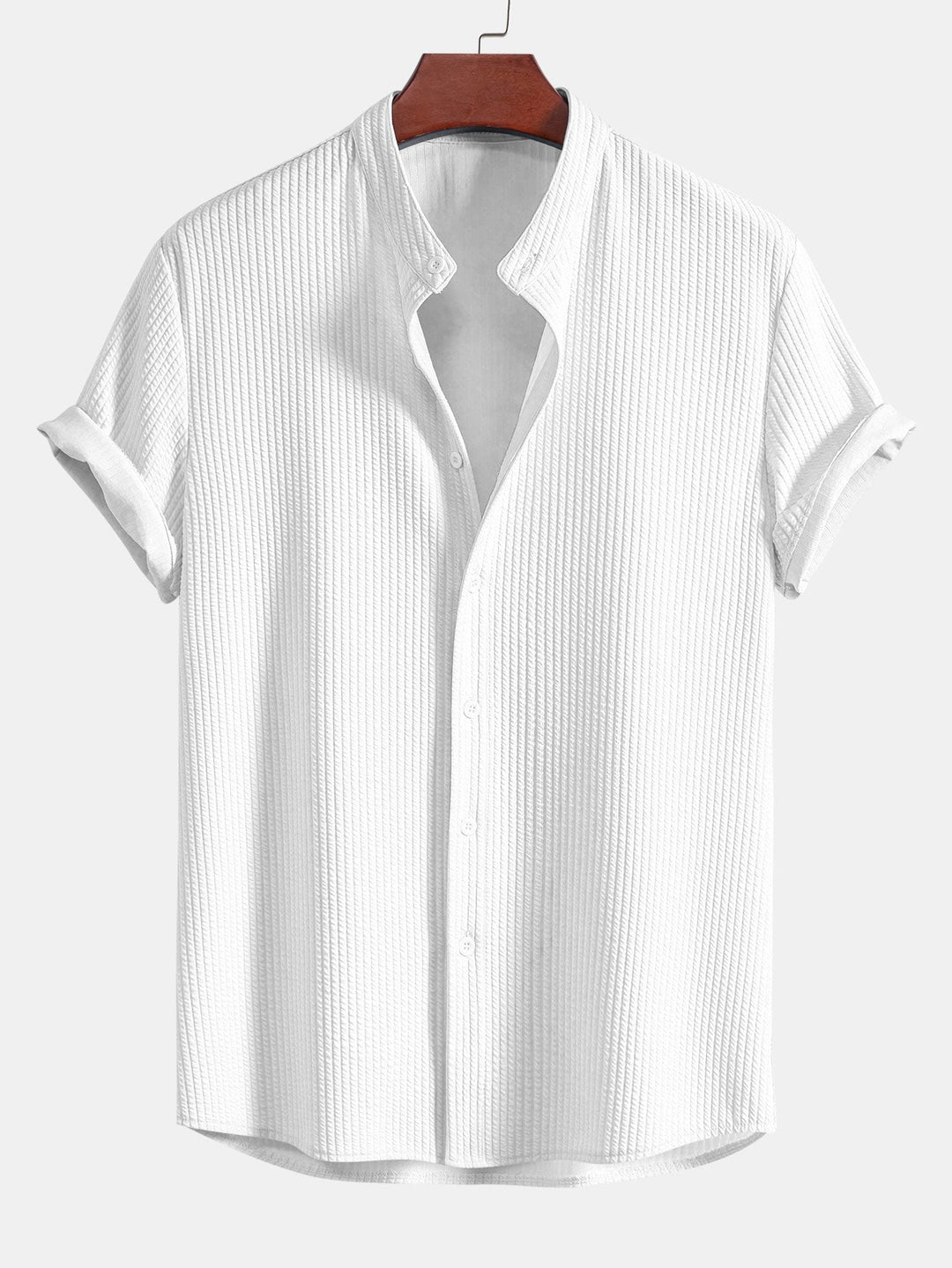 Sean | Men's shirt with stand-up collar