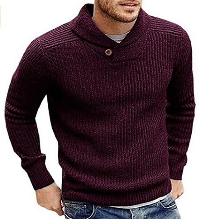 DAVE - Pull uni pour hommes