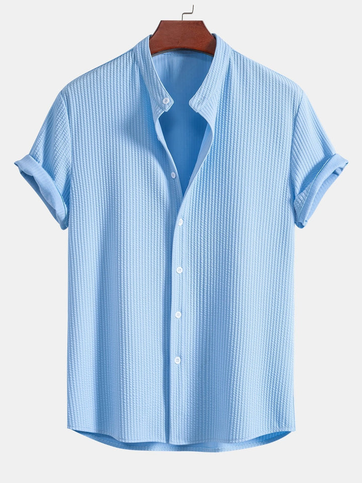 Sean | Men's shirt with stand-up collar