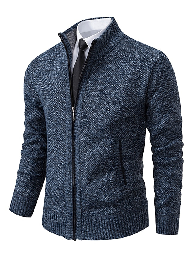 RALPH POLO - Maglione con zip elegante per uomo (design italiano)