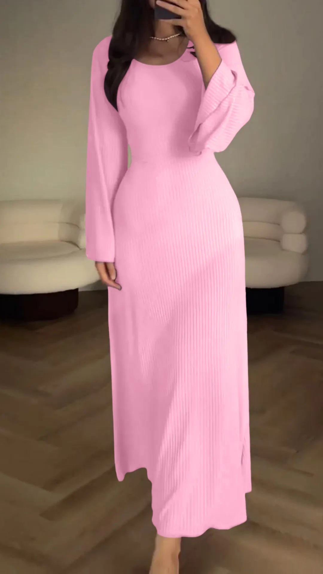 Salma - Elegantes Bodycon Maxikleid