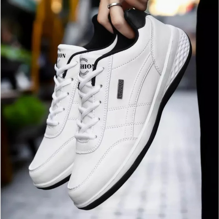 Orthopedic comfort shoes made of leather