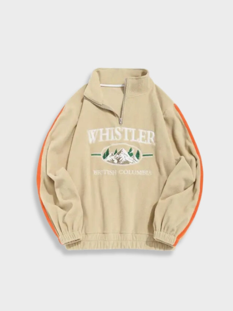 Miguel - Vintage Zip-Up Pullover für Männer