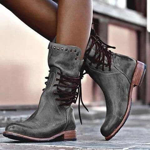 Likey - Bottes élégantes en cuir pour femmes
