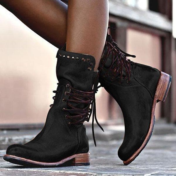 Likey - Bottes élégantes en cuir pour femmes