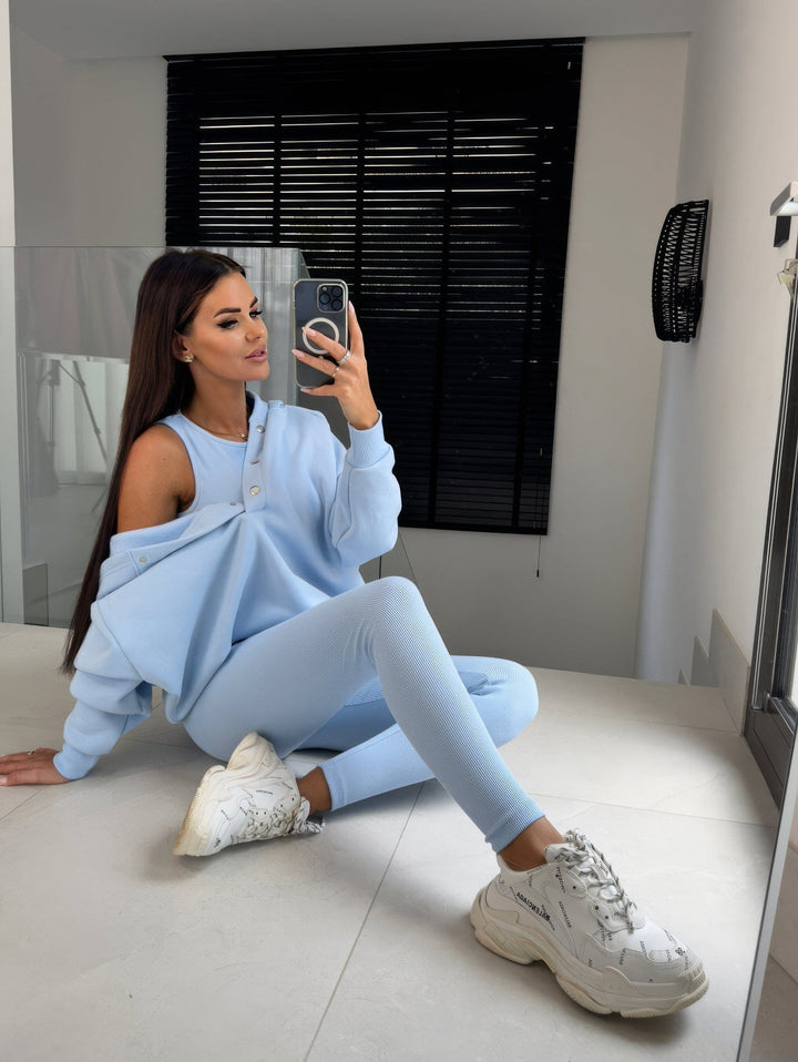 3 Teiliges Gemütliches Lounge Satz Für Frauen