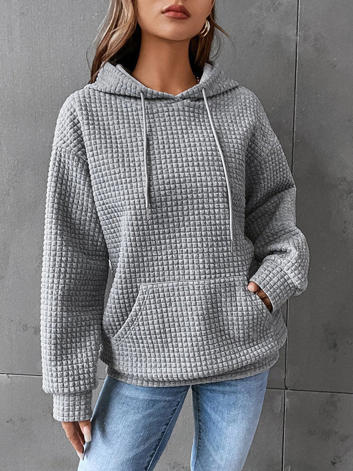 Lässiger Baumwoll-Hoodie mit Vintage Backprint für Damen | Perfekt für den Alltag