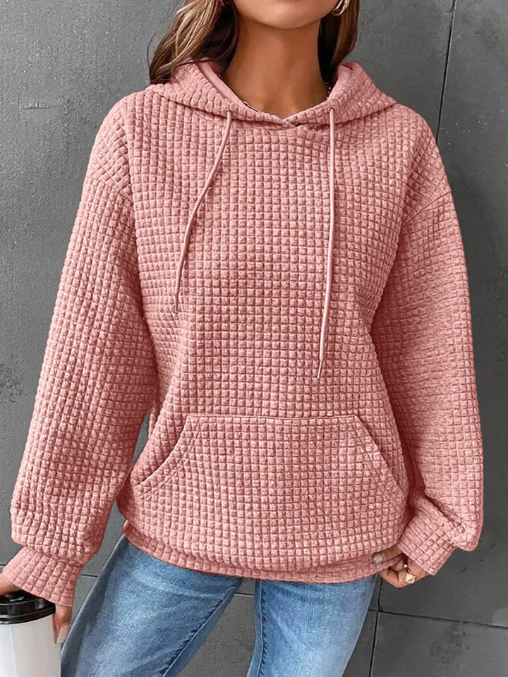 Lässiger Baumwoll-Hoodie mit Vintage Backprint für Damen | Perfekt für den Alltag