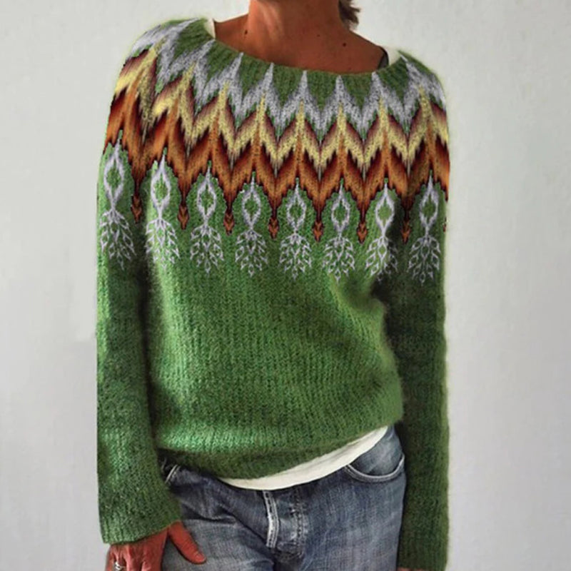 Anica - Herbst Strickpullover für Damen
