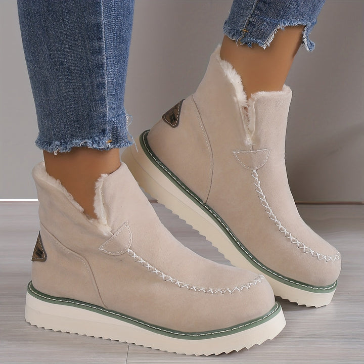 Chaussures orthopédiques avec fourrure