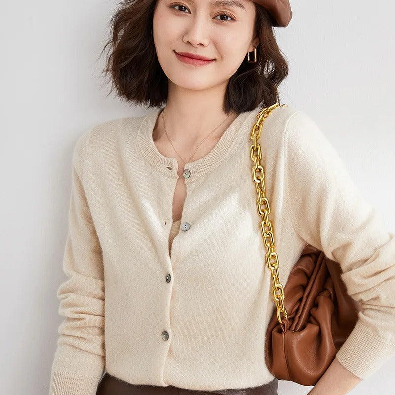 Mélody - O neckline knitted sweater
