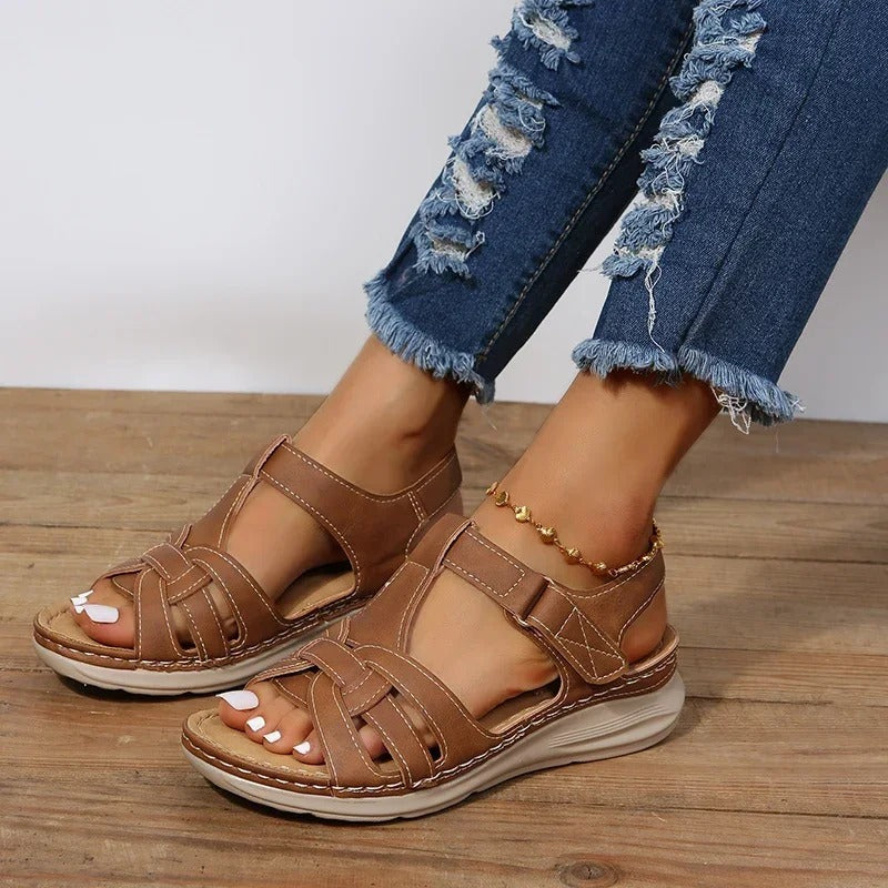 Lore - sandales orthopédiques en cuir