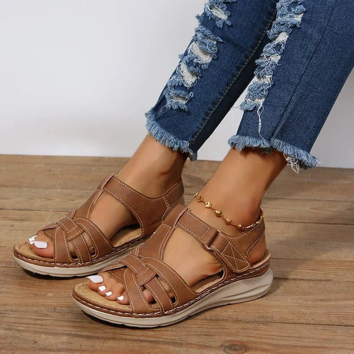 Lore - sandales orthopédiques en cuir