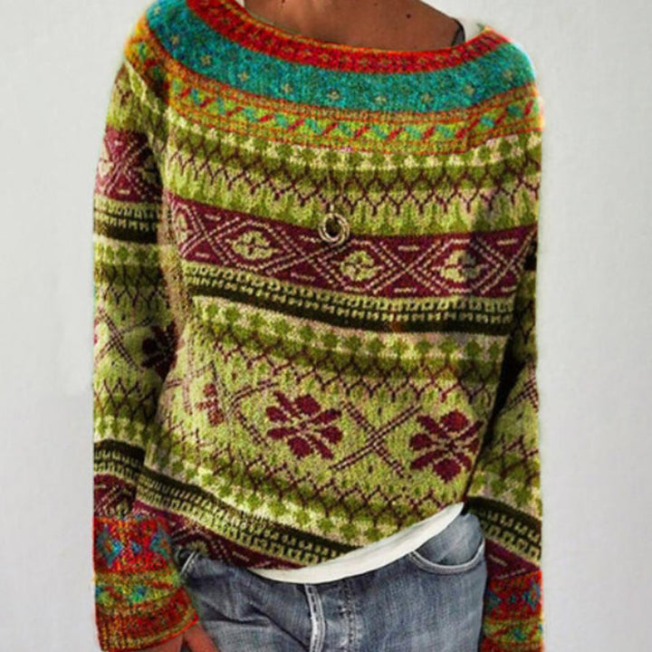 Anica - Herbst Strickpullover für Damen