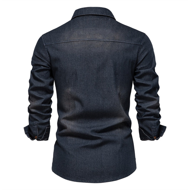 George - Camicia di jeans elasticizzata in cotone