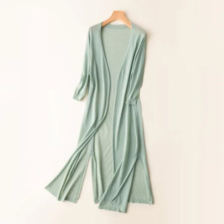 Asra - maglione lungo a maglia cardigan