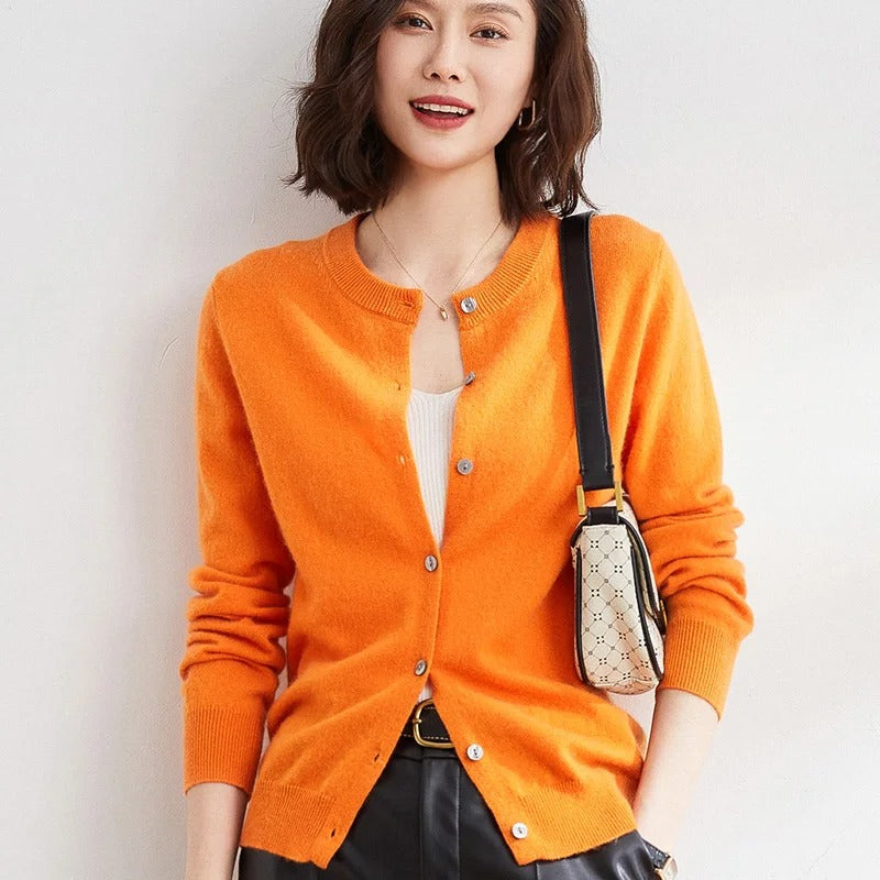 Mélody - O neckline knitted sweater