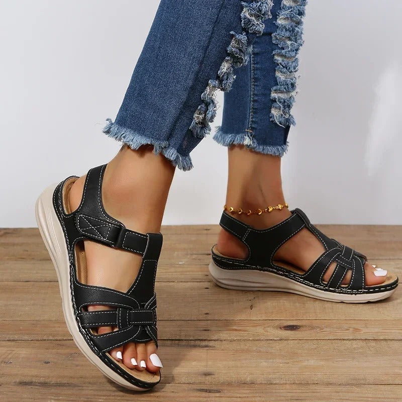 Lore - sandales orthopédiques en cuir