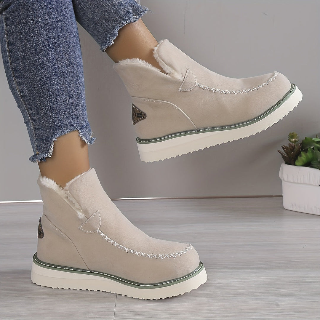 Chaussures orthopédiques avec fourrure