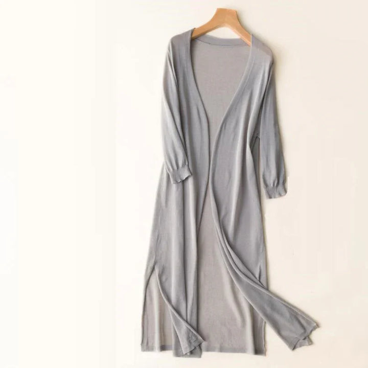 Asra - maglione lungo a maglia cardigan
