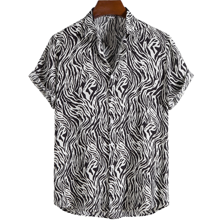 Zeus - polo con stampa tigre