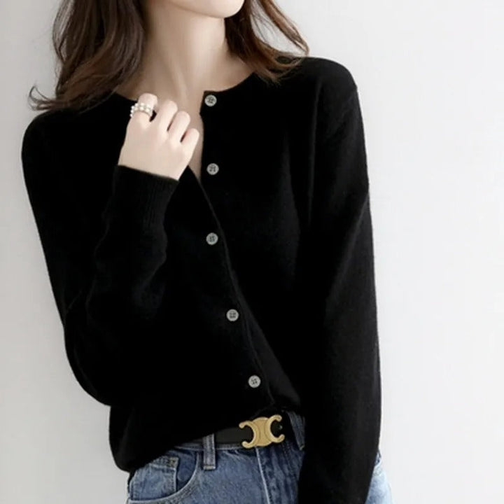 Mélody - O neckline knitted sweater