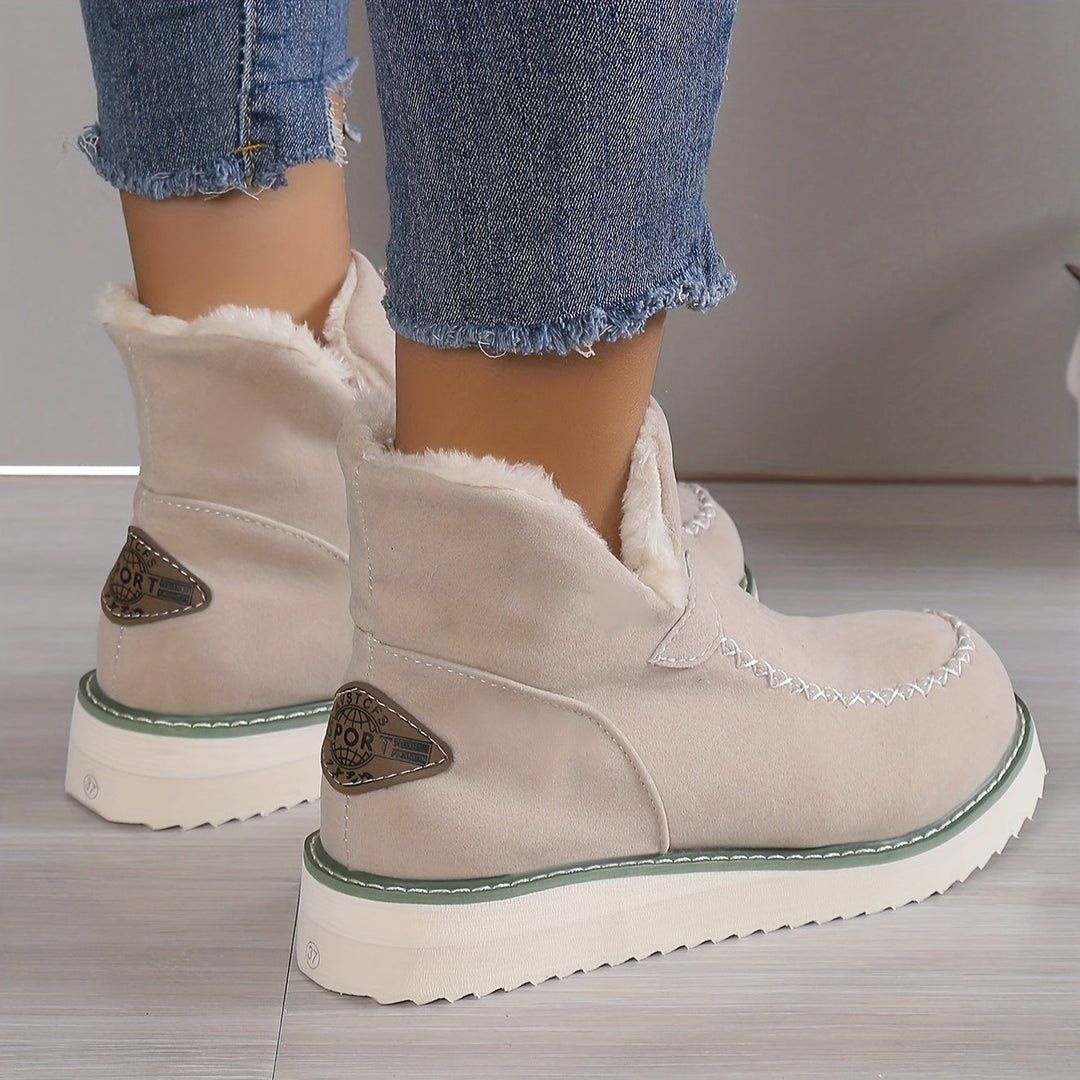 Chaussures orthopédiques avec fourrure
