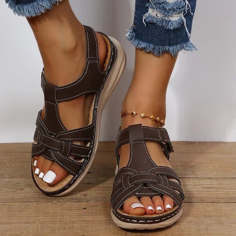 Lore - sandales orthopédiques en cuir