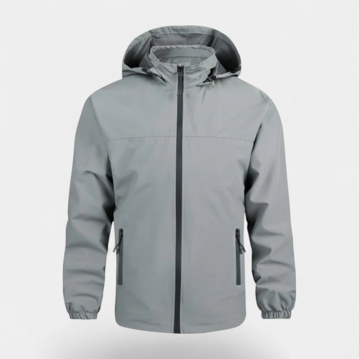 Maria Modehaus | Regenjacke und Windjacke für Herren mit Kapuze – wasser- und winddicht