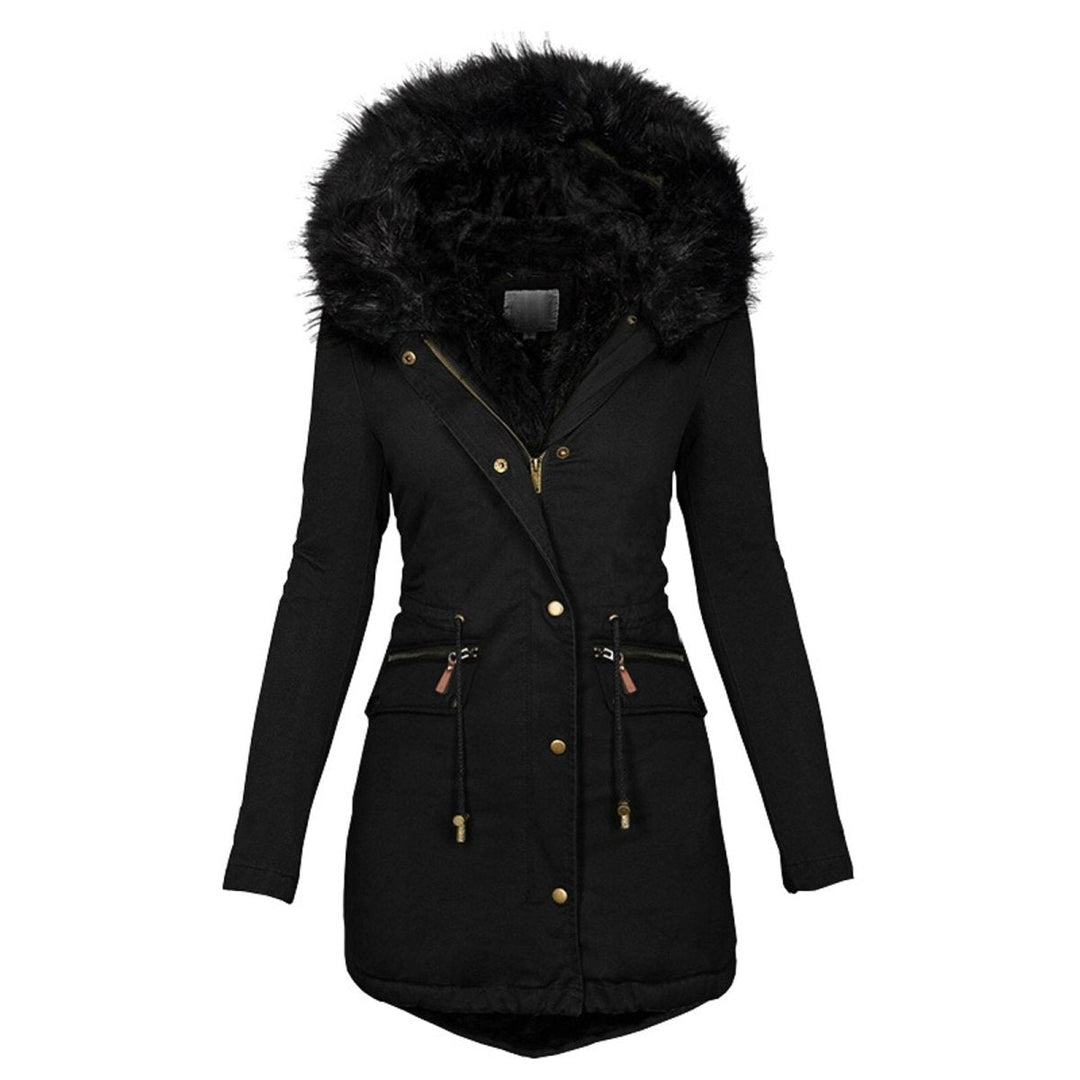 Chic Winterjacke mit Veganem Pelz | Perfekt für Alltag und Freizeit für Damen