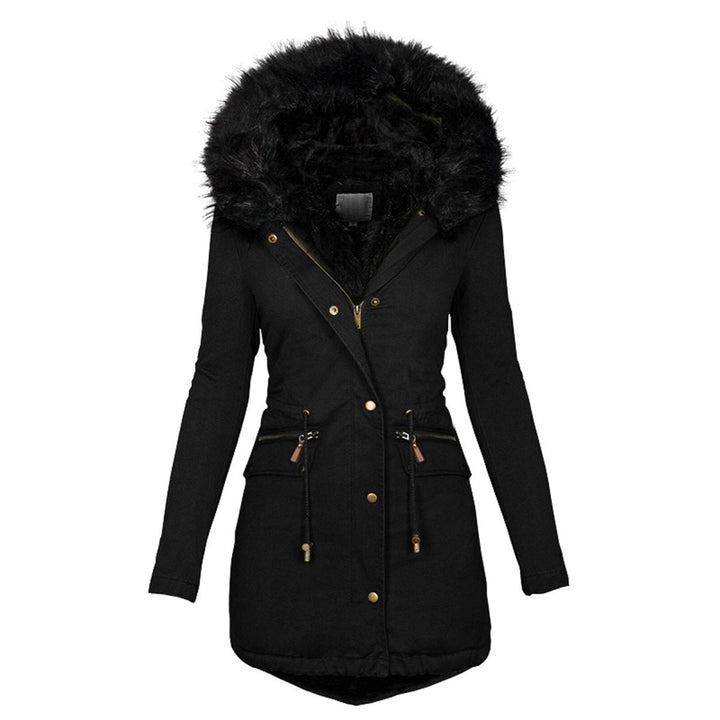 Chic Winterjacke mit Veganem Pelz | Perfekt für Alltag und Freizeit für Damen