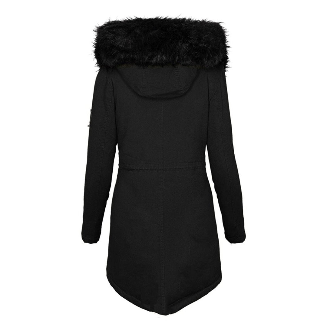 Chic Winterjacke mit Veganem Pelz | Perfekt für Alltag und Freizeit für Damen