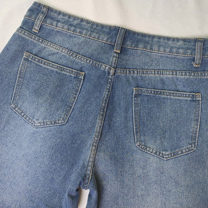 Mirazo -  Bequeme Damenjeans mit weiter Passform