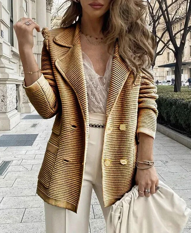 Rea - Blazer a maniche lunghe groovy in uniforme