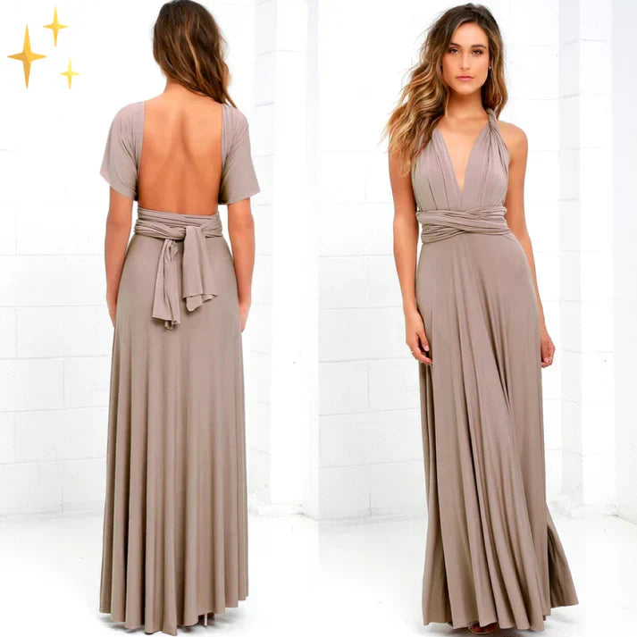 Juliana – versatile. Elegante vestito in un design avvolgente e multifunzionale