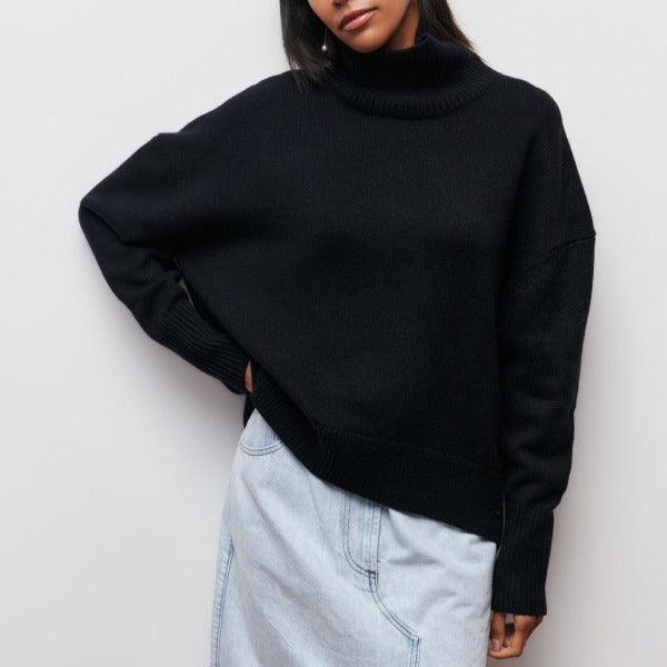 Alyssa - Warmer Rollkragenpullover für den Winter