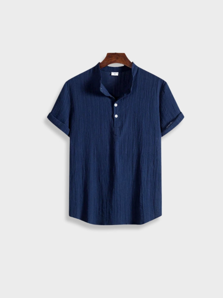 Chemise d'été en lin pour hommes