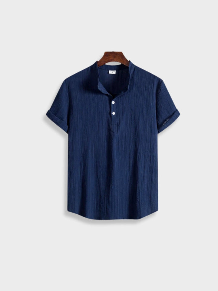 Chemise d'été en lin pour hommes