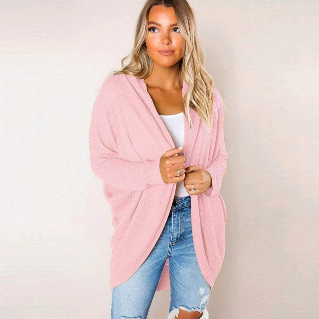 Kisha - Cardigan da donna - Casual - Materiale morbido e traspirante - Perfetto per l'uso quotidiano