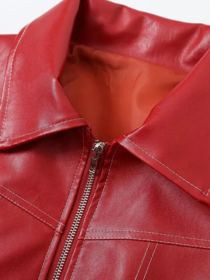 Lily - stilvolle Vintage-Jacke mit Reißverschluss und Taschen