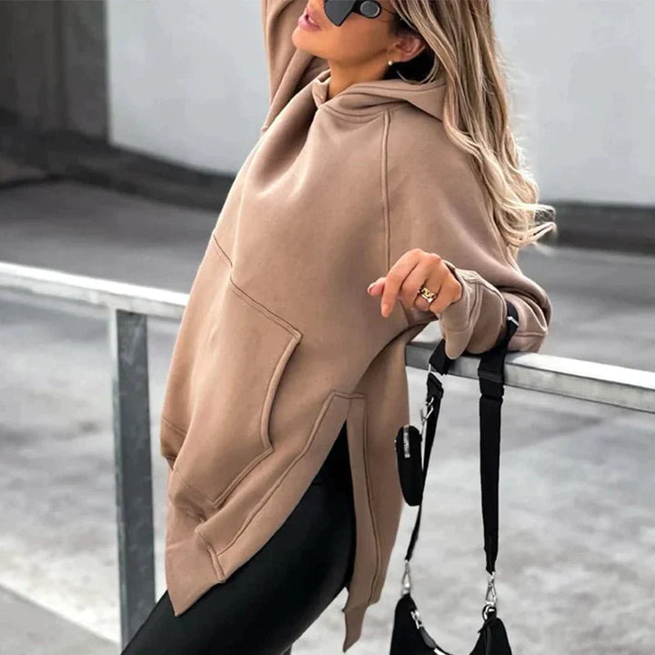 Sweat à capuche élégant pour femme – élégant, polyvalent et confortable